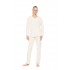 W2034 - Cosmos Blue - Loungewear V Velvet Stripe- (W2034)