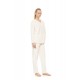 W2034 - Cosmos Blue - Loungewear V Velvet Stripe- (W2034)