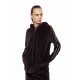 W2039 - Black - Trucksuit Velvet Black Stripe- (W2039)
