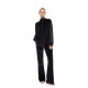 W2040 - Grey Charcoal - Trucksuit High Neck Velvet Furley Stripe- (W2040) W2040 - Grey Charcoal - Trucksuit High Neck Velvet Furley Stripe- (W2040)
