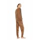 W2041 - Grey Charcoal - Loungewear Velvet Furley Stripe- (W2041)