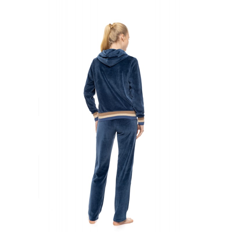 W2043 - Off White - Trucksuit Velvet Knit- (W2043) W2043 - Off White - Trucksuit Velvet Knit- (W2043)