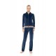 W2043 - Cosmos Blue - Trucksuit Velvet Knit- (W2043)