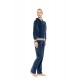W2043 - Cosmos Blue - Trucksuit Velvet Knit- (W2043)