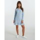 W384 - Light Blue - NIGHTGOWN BLUE DOTS- (W384) W384 - Light Blue - NIGHTGOWN BLUE DOTS- (W384)