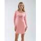 W463 - Pink Glow - NIGHTGOWN SOLID- (W463) W463 - Pink Glow - NIGHTGOWN SOLID- (W463)