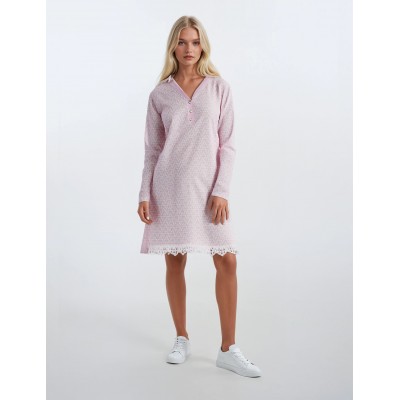 W505 - Type - NIGHTGOWN LITTLE FLOWER- (W505) W505 - Type - NIGHTGOWN LITTLE FLOWER- (W505)