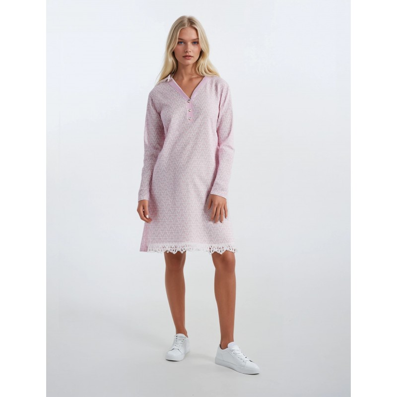 W505 - Type - NIGHTGOWN LITTLE FLOWER- (W505)
