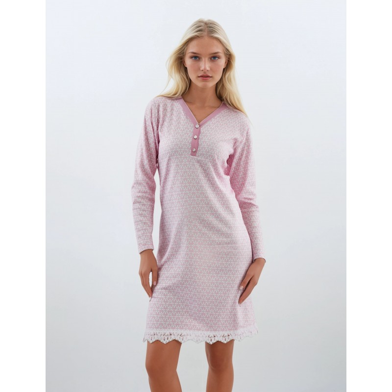 W505 - Type - NIGHTGOWN LITTLE FLOWER- (W505)