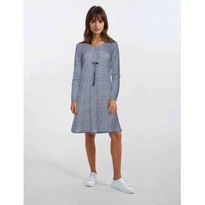 W519 - Type - NIGHTGOWN BLUE LEOPARD- (W519) W519 - Type - NIGHTGOWN BLUE LEOPARD- (W519)