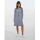 W519 - Type - NIGHTGOWN BLUE LEOPARD- (W519) W519 - Type - NIGHTGOWN BLUE LEOPARD- (W519)