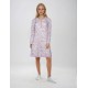 W533 - Type - NIGHTGOWN PINK FLOWERS- (W533) W533 - Type - NIGHTGOWN PINK FLOWERS- (W533)