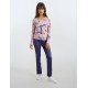 W590 - Type - PYJAMA PURPLE LEAVES- (W590) W590 - Type - PYJAMA PURPLE LEAVES- (W590)