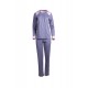 W593 - Type - PYJAMA PURPLE LEAVES- (W593)