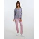 W601 - Type - PYJAMA PINK FLOWERS- (W601) W601 - Type - PYJAMA PINK FLOWERS- (W601)