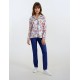 W615 - Type - PYJAMA BLUE FLOWERS- (W615) W615 - Type - PYJAMA BLUE FLOWERS- (W615)