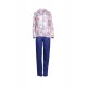 W615 - Type - PYJAMA BLUE FLOWERS- (W615) W615 - Type - PYJAMA BLUE FLOWERS- (W615)