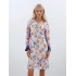 W617 - Type - NIGHTGOWN BLUE FLOWERS- (W617)