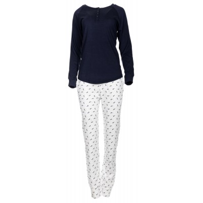 W631 - Type - PYJAMA WHITE FLOWER- (W631)