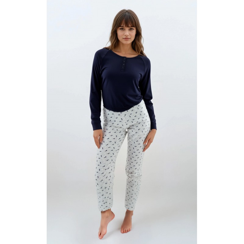 W631 - Type - PYJAMA WHITE FLOWER- (W631) W631 - Type - PYJAMA WHITE FLOWER- (W631)