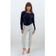 W631 - Type - PYJAMA WHITE FLOWER- (W631) W631 - Type - PYJAMA WHITE FLOWER- (W631)