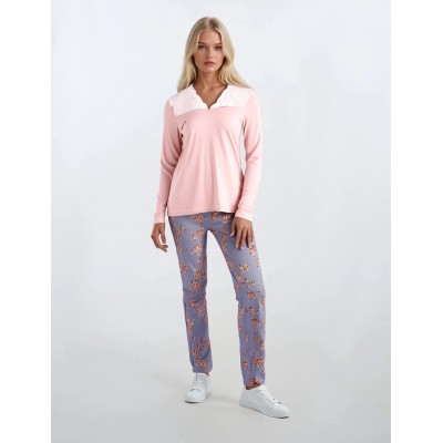 W634 - Type - PYJAMA GLAMOUR FLOWER- (W634) W634 - Type - PYJAMA GLAMOUR FLOWER- (W634)