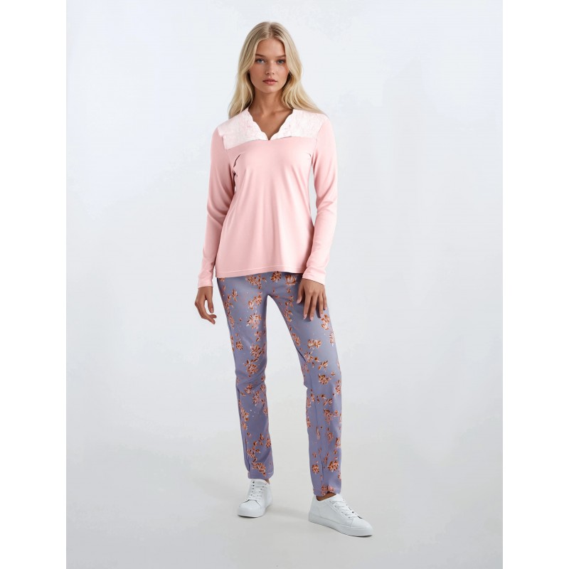 W634 - Type - PYJAMA GLAMOUR FLOWER- (W634) W634 - Type - PYJAMA GLAMOUR FLOWER- (W634)
