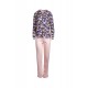W646 - Type - PYJAMA BLACK FLOWER- (W646) W646 - Type - PYJAMA BLACK FLOWER- (W646)