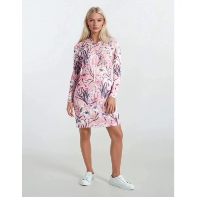 W650 - Type - NIGHTGOWN PINK/GREY FLOWER- (W650) W650 - Type - NIGHTGOWN PINK/GREY FLOWER- (W650)
