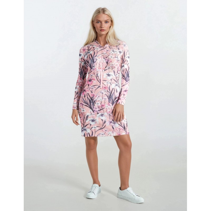 W650 - Type - NIGHTGOWN PINK/GREY FLOWER- (W650)