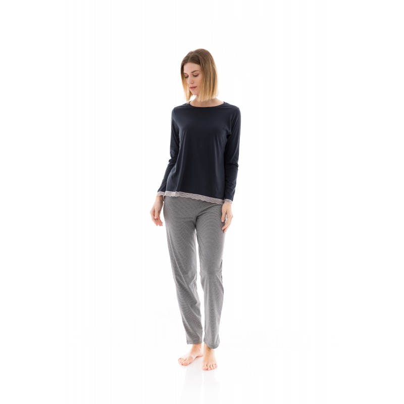 W654 - Type - PIJAMA GREY STRIPE- (W654) W654 - Type - PIJAMA GREY STRIPE- (W654)