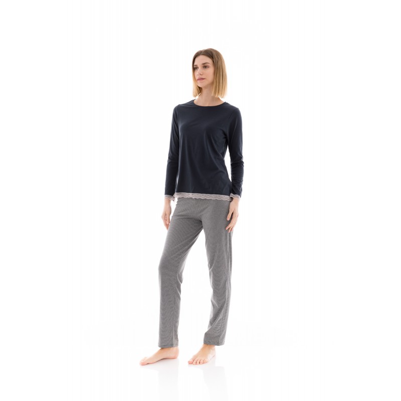 W654 - Type - PIJAMA GREY STRIPE- (W654) W654 - Type - PIJAMA GREY STRIPE- (W654)