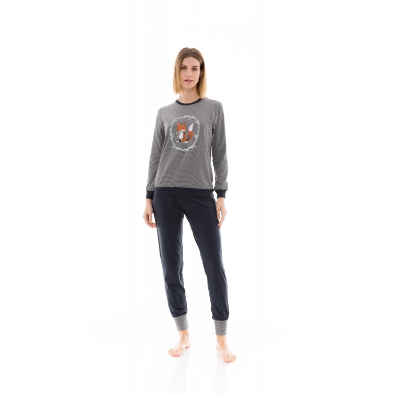 W655 - Type - PIJAMA GREY STRIPE- (W655) W655 - Type - PIJAMA GREY STRIPE- (W655)