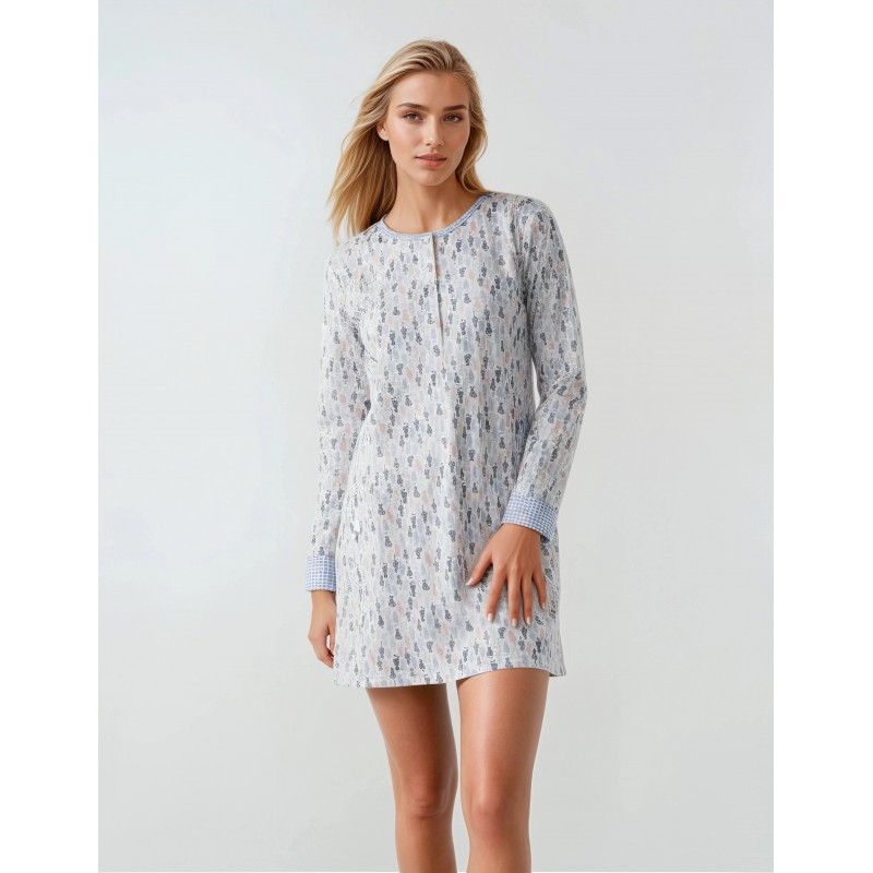 W793_1 - Type - NIGHTGOWN CATS- (W793_1) W793_1 - Type - NIGHTGOWN CATS- (W793_1)