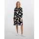 W904 - Type - NIGHTGOWN BLACK FLOWERS- (W904) W904 - Type - NIGHTGOWN BLACK FLOWERS- (W904)