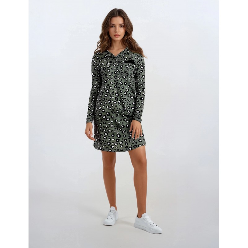 W911 - Type - NIGHTGOWN GREEN LEO - (W911)