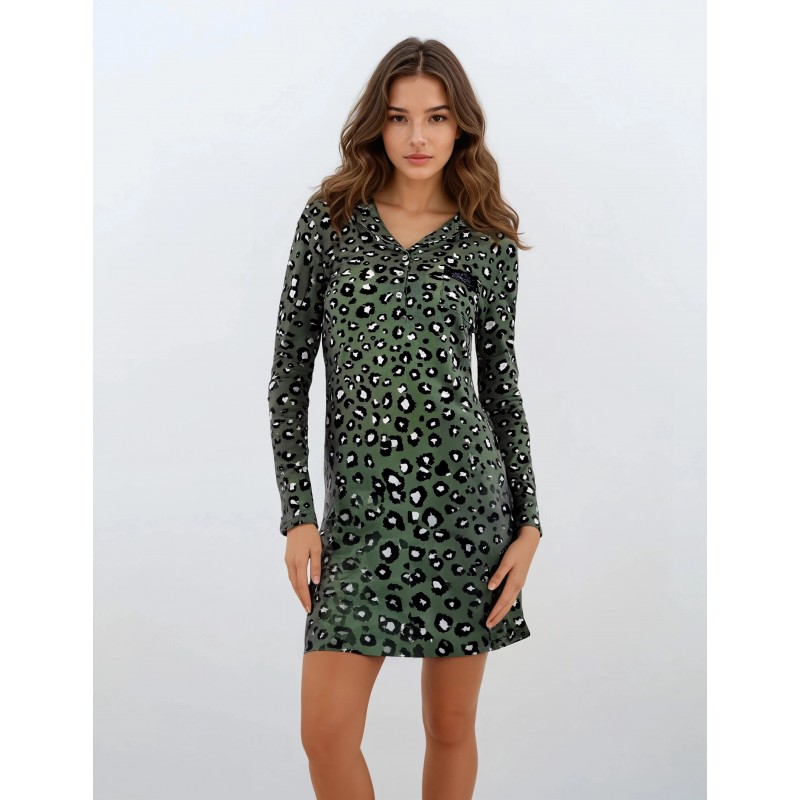 W911 - Type - NIGHTGOWN GREEN LEO - (W911)