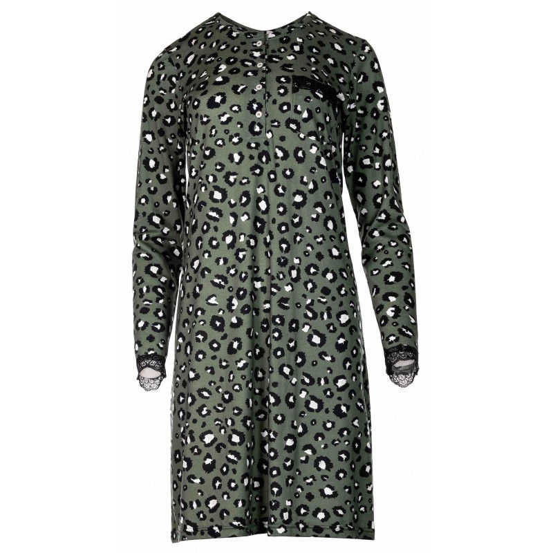 W914 - Type - NIGHTGOWN GREEN LEO - (W914) W914 - Type - NIGHTGOWN GREEN LEO - (W914)