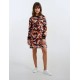 W928 - Type - NIGHTGOWN AUTUMN LEAVES- (W928)