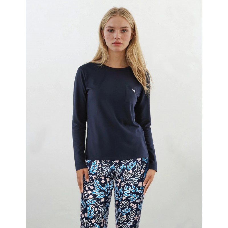 W944 - Type - PYJAMA MIDNIGHT FLOWERS- (W944) W944 - Type - PYJAMA MIDNIGHT FLOWERS- (W944)