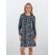 W948 - Type - NIGHTGOWN MIDNIGHT FLOWERS- (W948) W948 - Type - NIGHTGOWN MIDNIGHT FLOWERS- (W948)