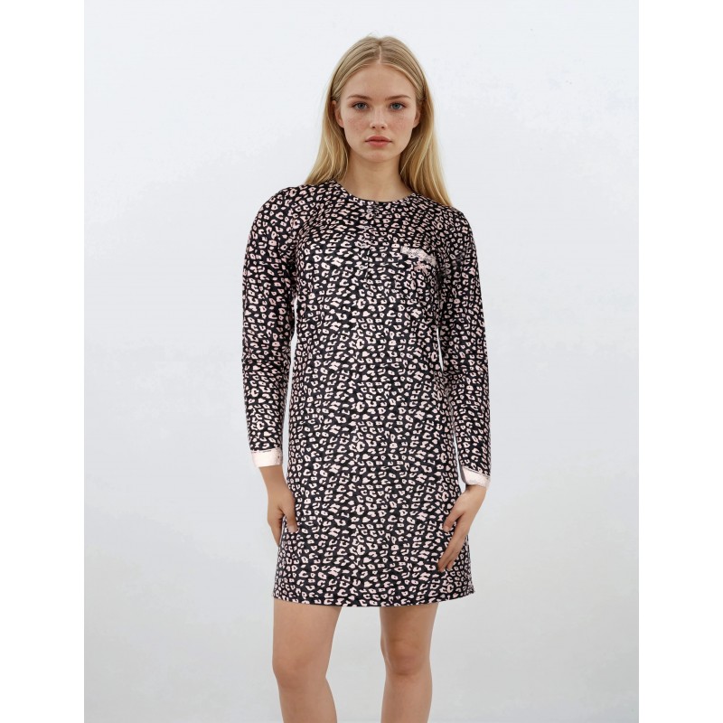 W956 - Type - NIGHTGOWN BLUE LEO- (W956)