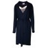 W959 - Type - NIGHTGOWN+ROBE 2PCS BLUE LEO- (W959)