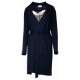 W959 - Type - NIGHTGOWN+ROBE 2PCS BLUE LEO- (W959)