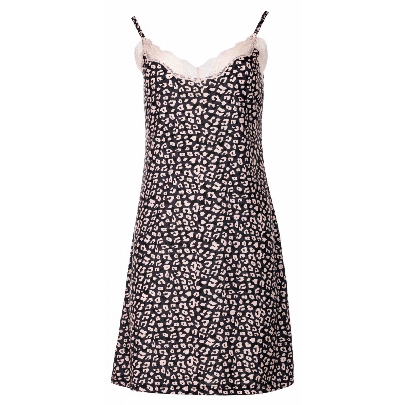 W959 - Type - NIGHTGOWN+ROBE 2PCS BLUE LEO- (W959)