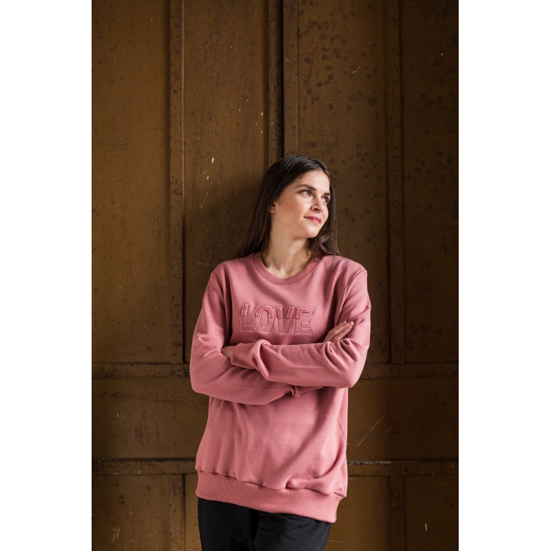 W974 - Dusty Pink - HOMEWEAR LOVE- (W974) W974 - Dusty Pink - HOMEWEAR LOVE- (W974)