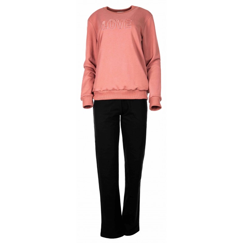 W974 - Dusty Pink - HOMEWEAR LOVE- (W974) W974 - Dusty Pink - HOMEWEAR LOVE- (W974)