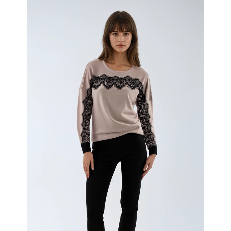 W977 - Skin - HOMEWEAR BLACK LACE- (W977)