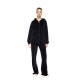WN-1002 - Black - Velvet Tracsuit Set Wide fit Hood- (WN-1002) WN-1002 - Black - Velvet Tracsuit Set Wide fit Hood- (WN-1002)