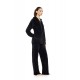 WN-1002 - Black - Velvet Tracsuit Set Wide fit Hood- (WN-1002) WN-1002 - Black - Velvet Tracsuit Set Wide fit Hood- (WN-1002)